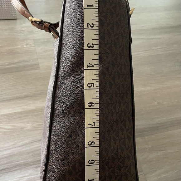 NWOT Michael Kors Large Commuter Bag Brown and wallet - Picture 7 of 17